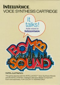 Bomb Squad Intellivision  box art
